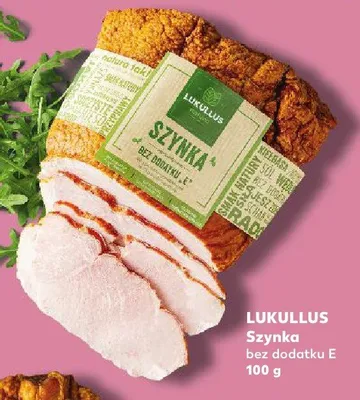 Szynka bez dodatku E promocja w Kaufland
