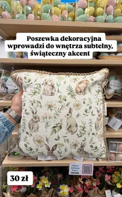 Poszewka dekoracyjna  promocja w Pepco