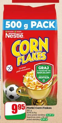 Płatki Corn Flakes Nestlé promocja w Dino