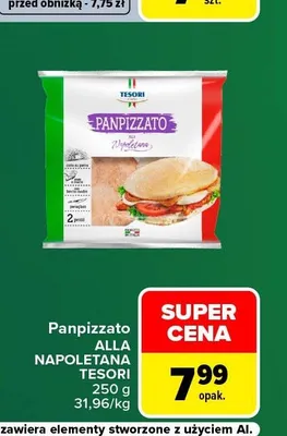 Panpizzato Alla Napoletana Tesori promocja w Carrefour Market