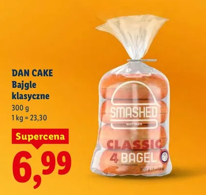 Bajgle klasyczne 300 g promocja w Lidl