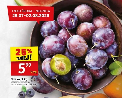 Śliwka promocja w Twój Market