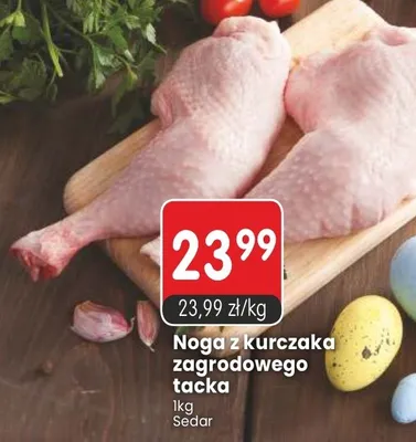 Noga z kurczaka zagrodowego tacka promocja w Market Point