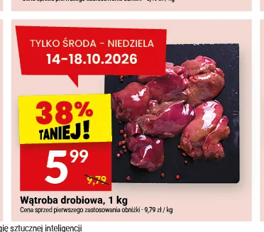 Wątroba drobiowa promocja w Twój Market