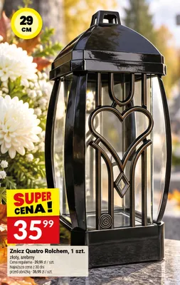 Znicz Quatro Rolchem 29 cm promocja w Twój Market
