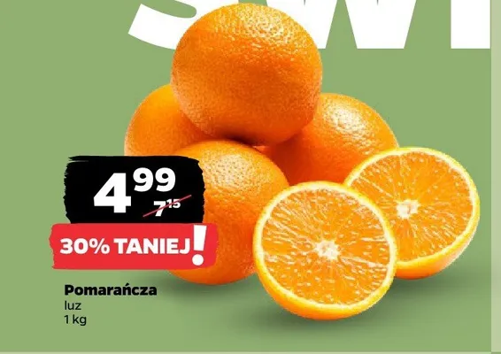 Pomarańcza luz promocja w Netto