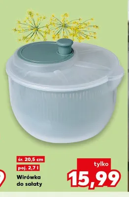 Wirówka do sałaty promocja w Kaufland