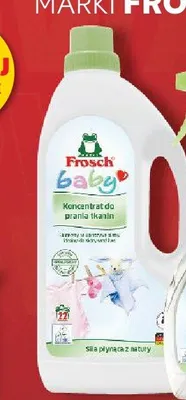 Koncentrat do płukania tkanin Frosch Baby promocja w Kaufland