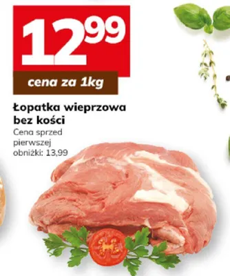 Łopatka wieprzowa bez kości promocja w Hitpol