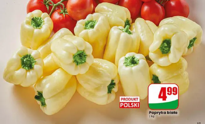 Papryka biała promocja w Dino