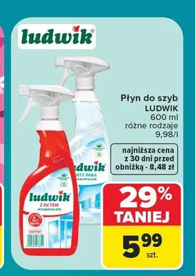 Płyn do szyb Ludwik promocja w Carrefour Market