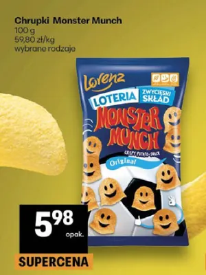 Chrupki Monster Munch Original promocja w Delikatesy Centrum
