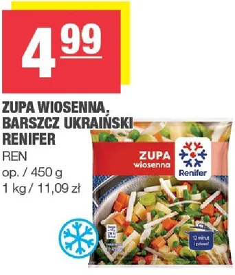 Zupa wiosenna, barszcz ukraiński promocja w SPAR