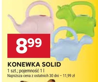 Konewka Solid promocja w Stokrotka