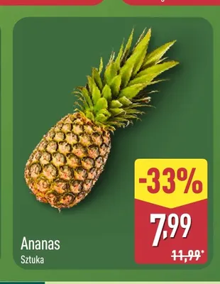 Ananas promocja w Aldi