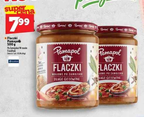 Flaczki Pamapol po zamojsku promocja w TOPAZ
