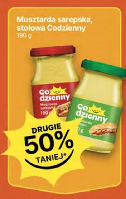 Musztarda stołowa Codzienny promocja w Delikatesy Centrum