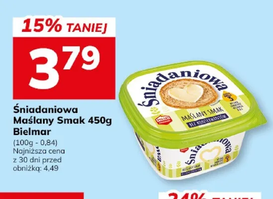 Śniadaniowa Maślany Smak Bielmar promocja w Hitpol