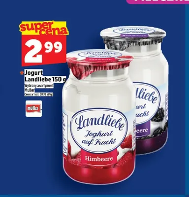 Jogurt Landliebe promocja w TOPAZ