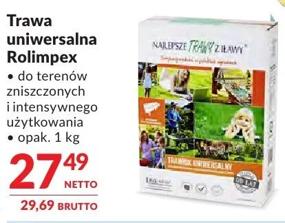 Trawa uniwersalna Rolimpex promocja w Makro