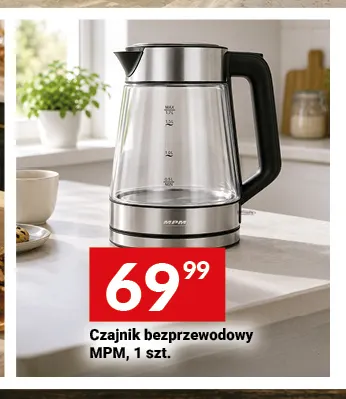 Czajnik bezprzewodowy Mpm promocja w Twój Market