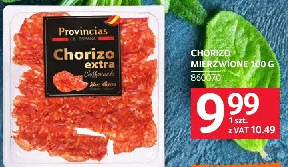 Chorizo mielone Provincias promocja w Selgros