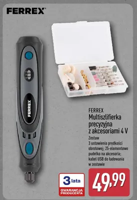 Multiszlifierka precyzyjna z akcesoriami 4 V promocja w Aldi