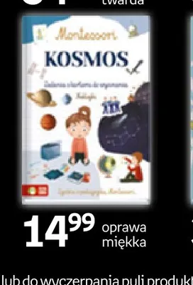 Książka Montessori Kosmos oprawa miękka promocja w Empik