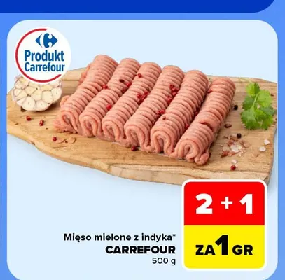 Mięso mielone z indyka Carrefour promocja w Carrefour