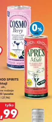 Koktajl Good Spirits promocja w Kaufland