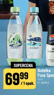 Butelka Fuse Sport 2-pak SodaStream 1 l promocja w POLOmarket