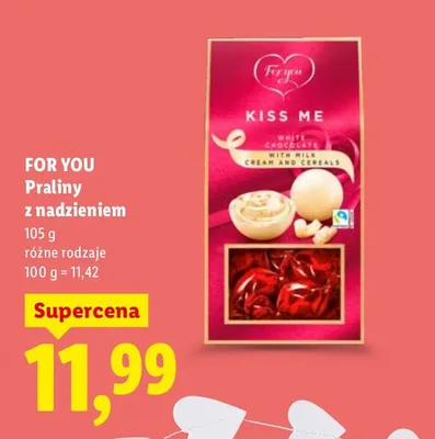 Praliny z nadzieniem promocja w Lidl