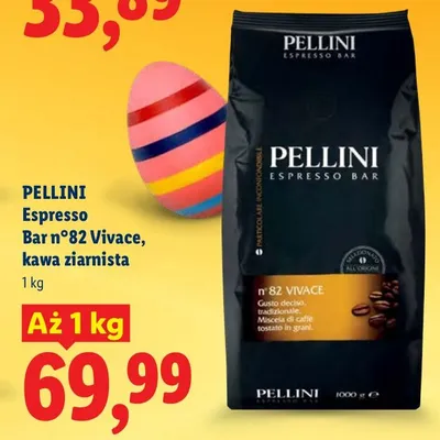 Espresso Bar n°82 Vivace kawa ziarnista promocja w Lidl
