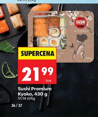 Sushi Premium Kyoko promocja w Biedronka