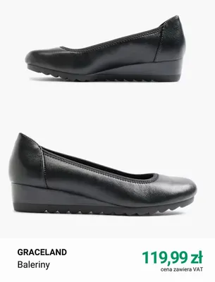 Baleriny Graceland promocja w Deichmann