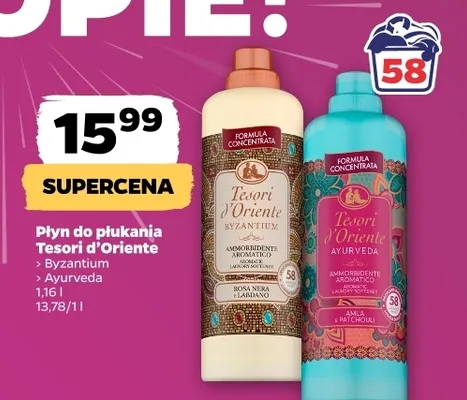 Płyn do płukania Ayurveda Tesori d'Oriente promocja w Netto