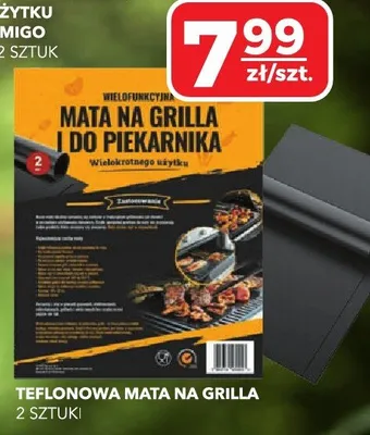 Teflonowa mata na grilla promocja w Top Market