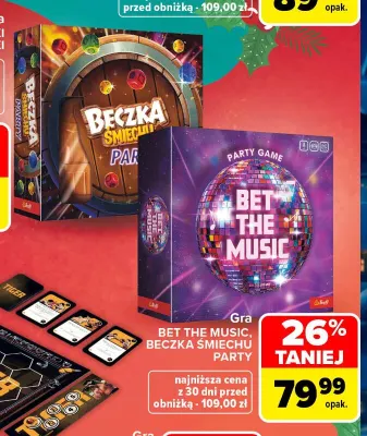 Gra Bet the Music Trefl promocja w Carrefour