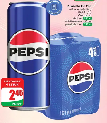 Napój promocja w Dino