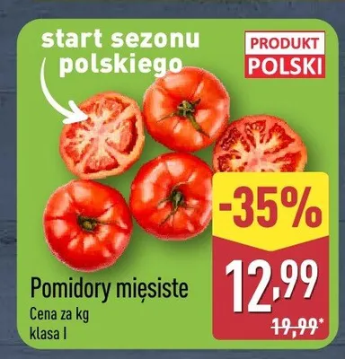 Pomidory mięsiste polskie klasa I promocja w Aldi