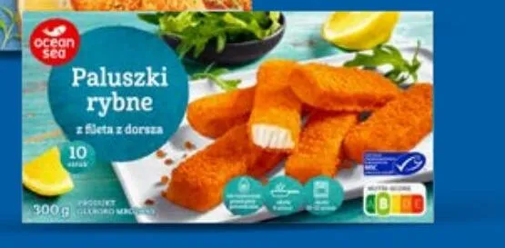 Paluszki rybne z filetów z dorsza promocja w Lidl