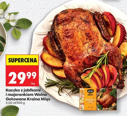 Kaczka z jabłkami i majerankiem Wolno Gotowane promocja w Biedronka
