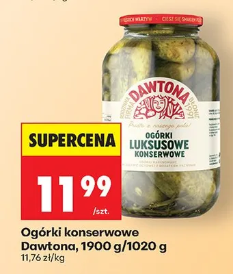 Ogórki konserwowe promocja w Biedronka