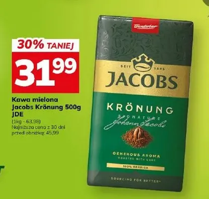 Kawa mielona Krönung JDE promocja w Hitpol