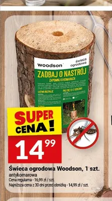 Świeca ogrodowa Woodson antykomarowa promocja w Twój Market