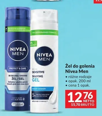 Żel do golenia Nivea Men Sensitive promocja w Makro