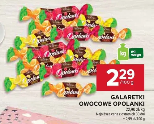 Galaretki owocowe opolanki promocja w Stokrotka