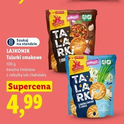 Talarki smakowe chakalaka Lajkonik promocja w Lidl
