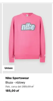 Bluza Nike Sportswear - różowy promocja w Lounge by Zalando