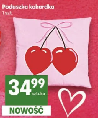 Poduszka w kształcie wisienki promocja w Delikatesy Centrum